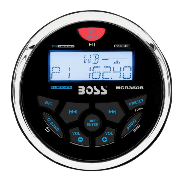 MGR3508 radio dashboard