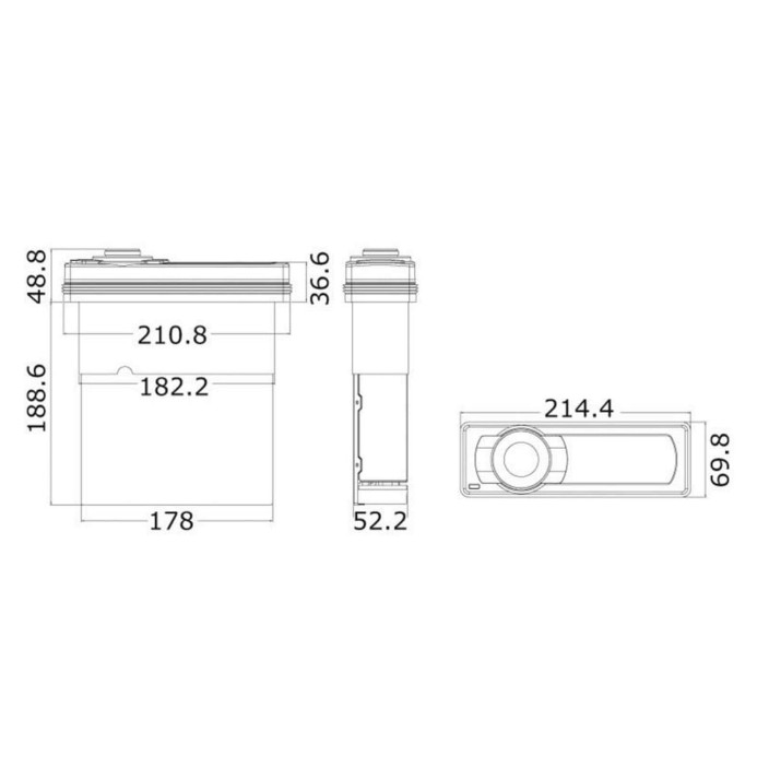 Sintolettore stagno AQ-MP-5UBT-S AQUATIC AV