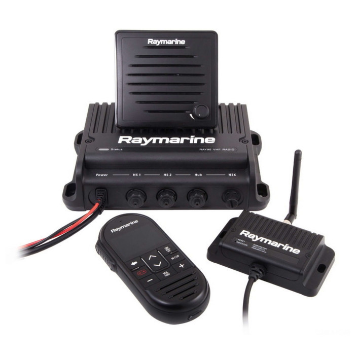 Modular radio system with dual station RAYMARINE VHF Ray90