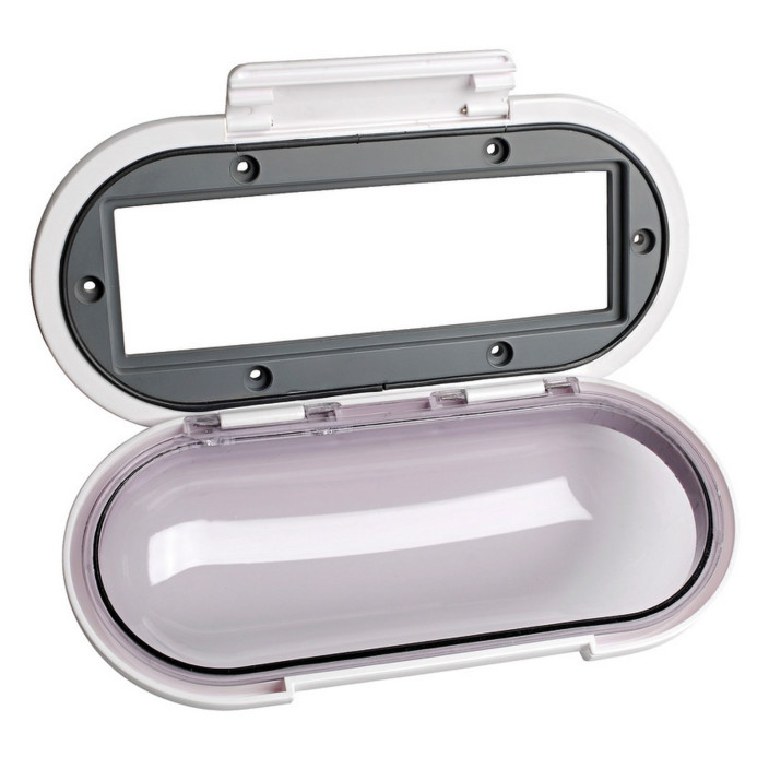 Universal watertight radio front panel