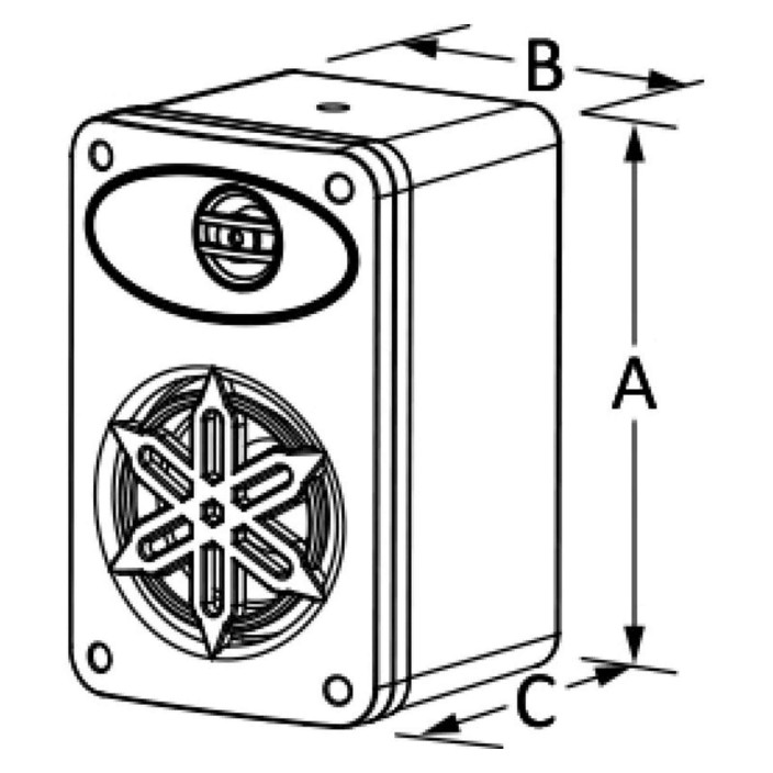 Pairs of way loudspeakers f interiors