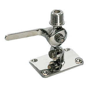 Double swivelling base antennas AISI 316