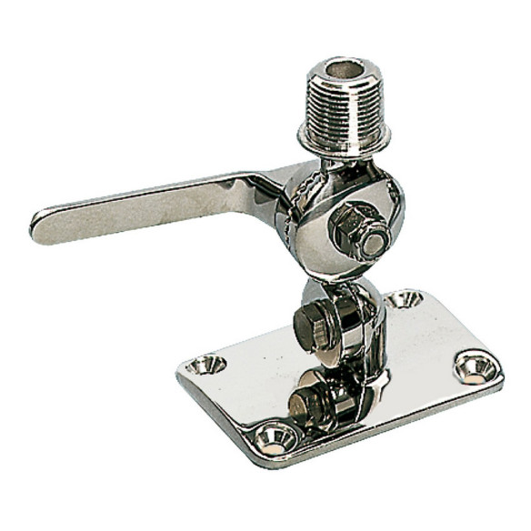 Double swivelling base antennas AISI 316