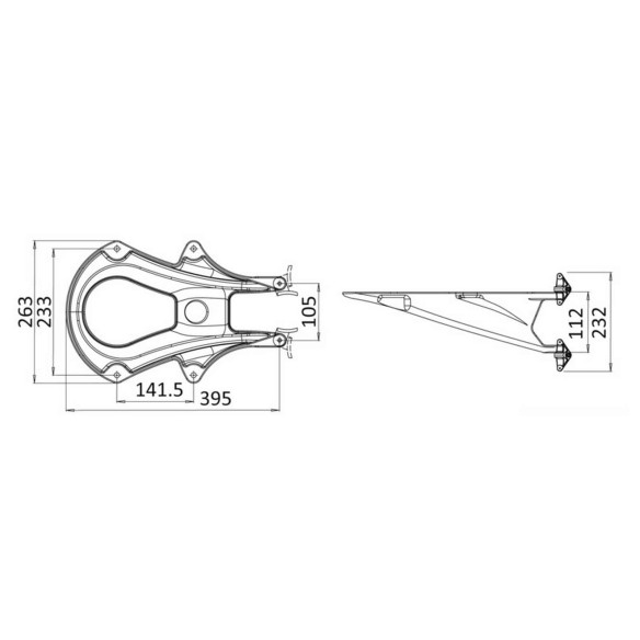 SCANSTRUT mast mount