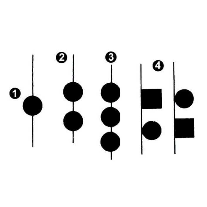 Black polycarbonate signal ball