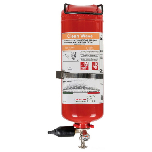 Easy Fire extinguishing system pressure