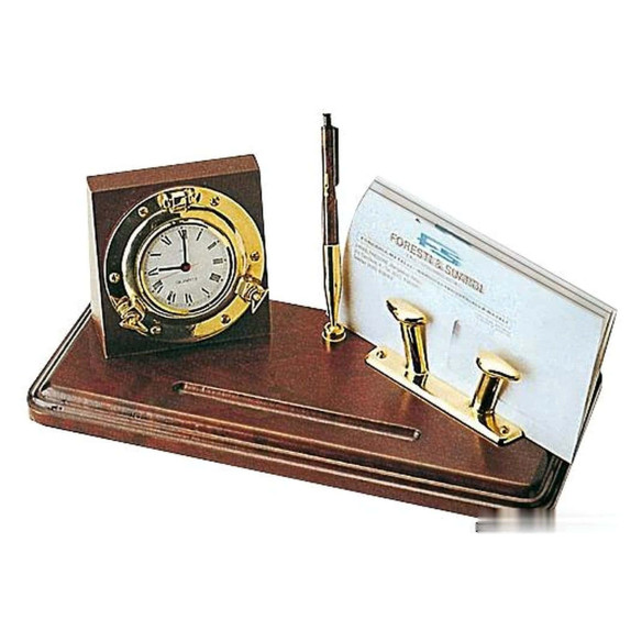 Set Scrivania con accessori in ottone