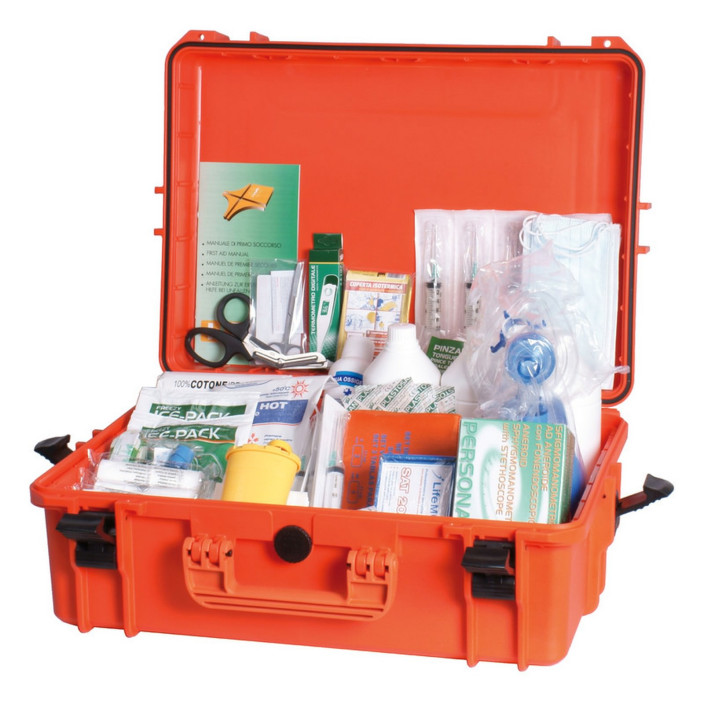 First aid kit M D Table