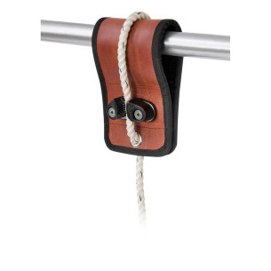 Fender leather hooking device