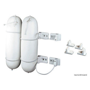 Fourbracket nylon set fenders