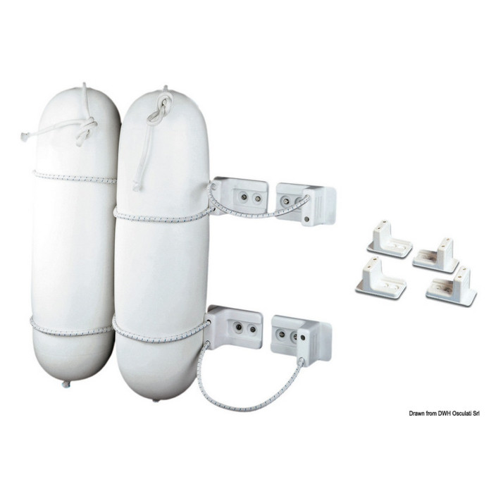 Fourbracket nylon set fenders