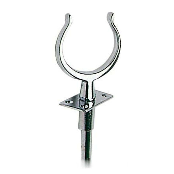 Chromed brass rowlock 12 mm
