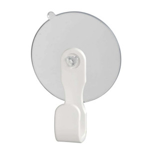Pair of nylon hooks wsuction cup