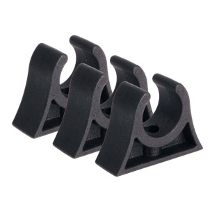 Tube clip black