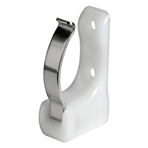 Spring clip boat hook