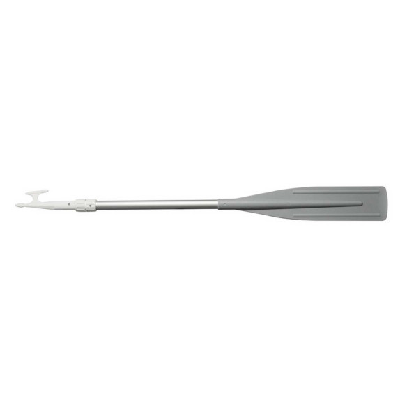 Demountable telescopic oar wboat hook