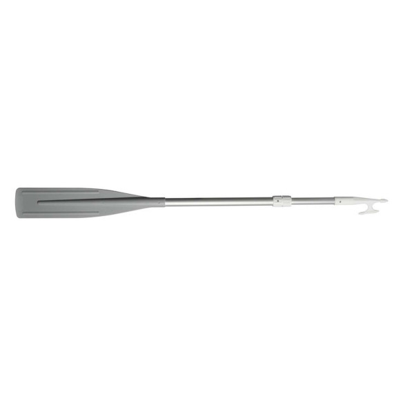 Demountable telescopic oar wboat hook