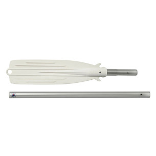 Demountable oar anodized aluminium