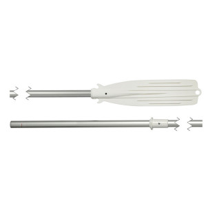 Plasticanodised aluminium oar
