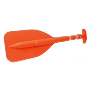 Tritelescopic emergency paddle