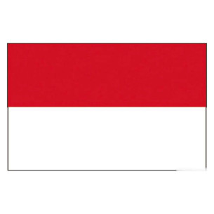 Flag Principality of Monaco