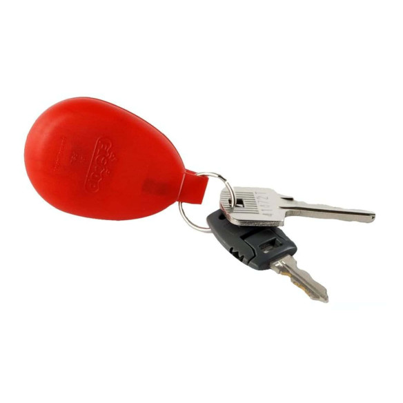 Selfinflating keyring