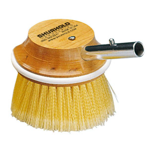 Scrubber 5 rund yellow polyester