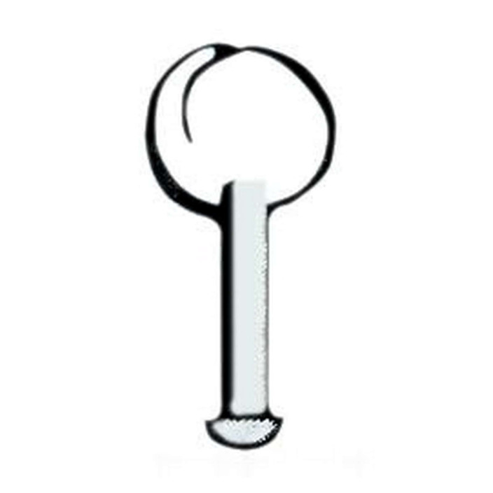 SS clevis pin without ring