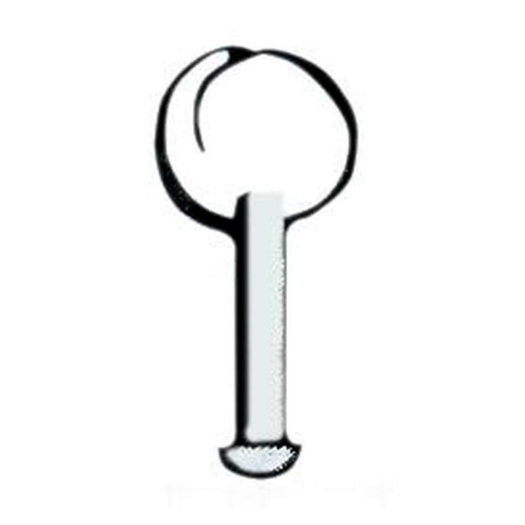 Perno inox senza anello