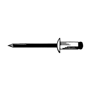 SS stud standard head x10mm