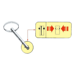 Spinotto autobloccante inox