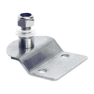 Embosed fastening plate