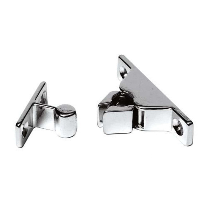 Chromed brass snap latch