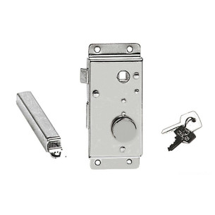 Serratura Destro Esterno ottone cromato