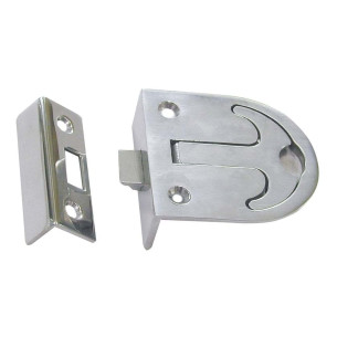 Flush pull latch AISI 316 mirror polished 57x76