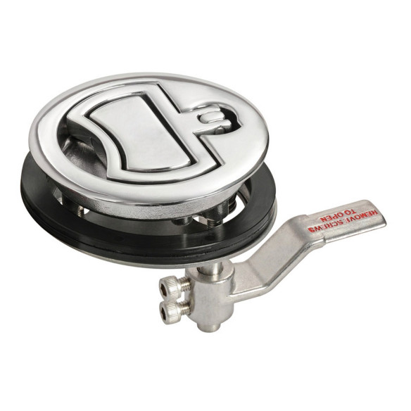 Flush latch AISI 316 lock 90