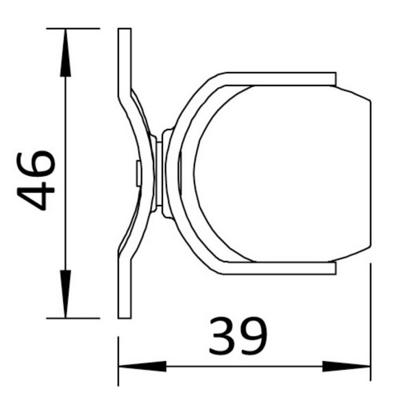 Fermaporte magnetici pivotanti