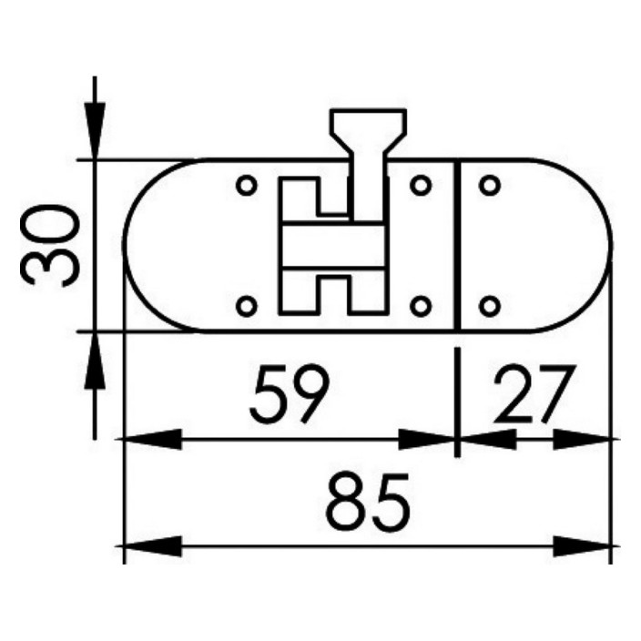 Bolt lock 85x31