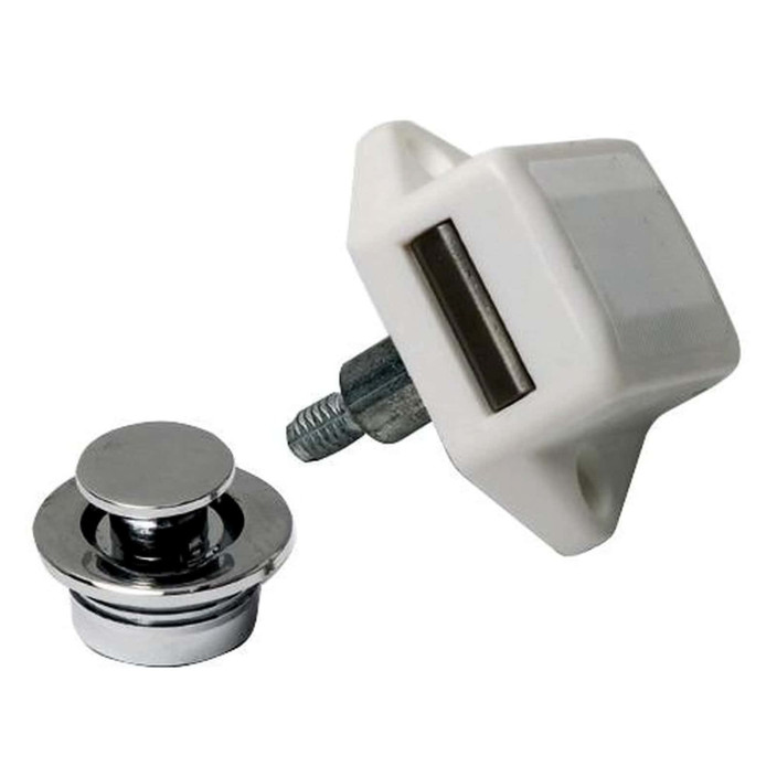 Pushlock nylonchromed brass