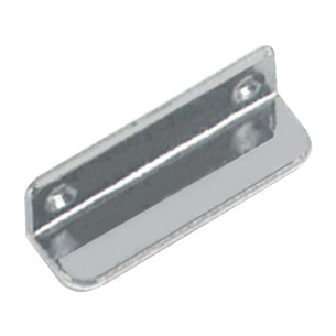Chromed brass Lshape stop plates