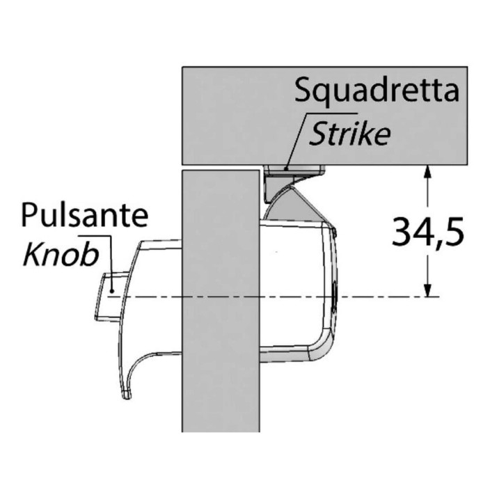 Brass switch wlock