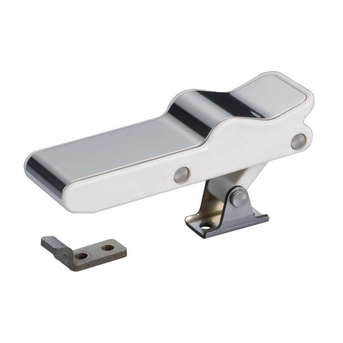 Antivibration eccentric lever lock