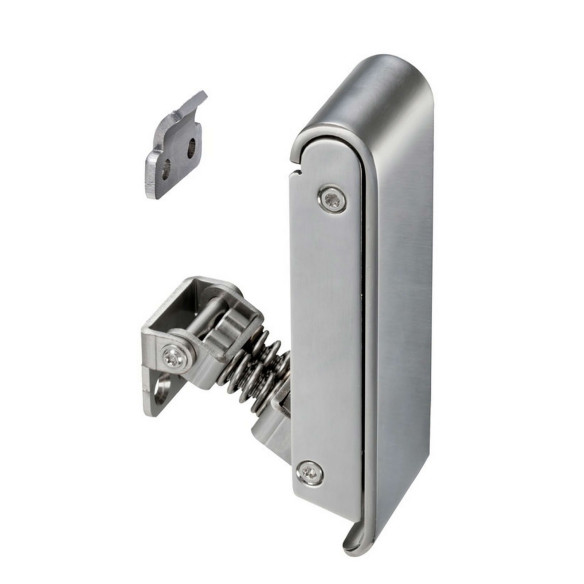 Chiusura leva acciaio inox Perla