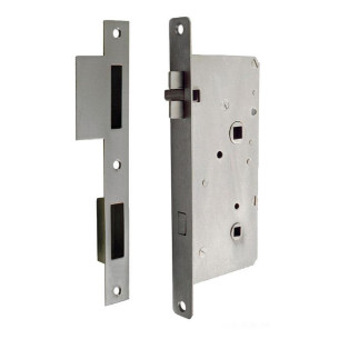 Chromed brass vibration dampening lock