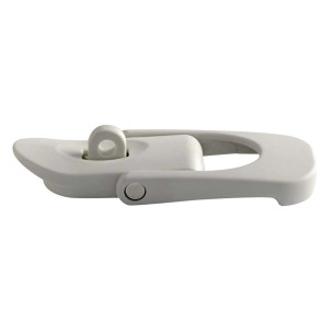 Locker latch made of technopolymer