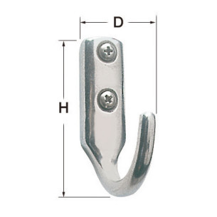 Gancetto inox