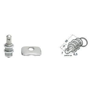 De Lux SS locker latch