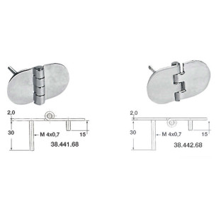 Hinge pin 5x38