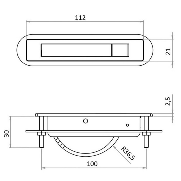 Deluxe pull latch