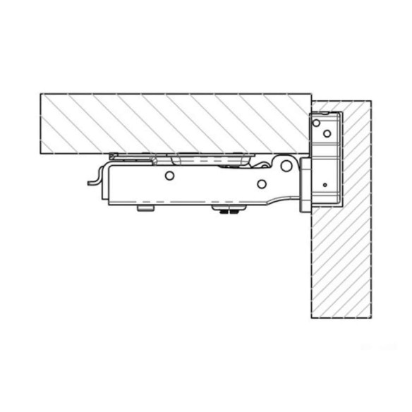 Spring hinge Soft Close doors